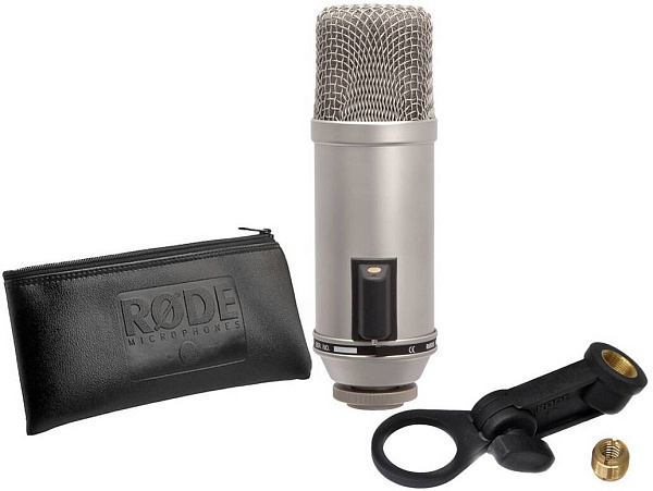 RODE BROADCASTER кардиоидный конденсаторный микрофон. 1" капсюль HF2 с...