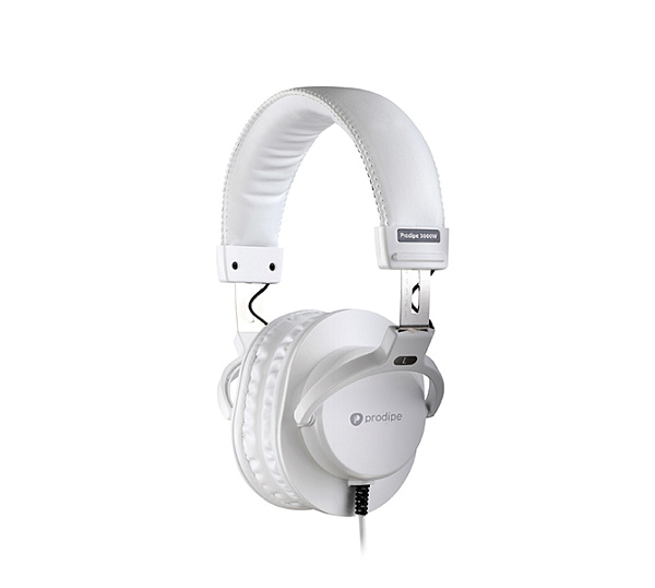 3000W - наушники, закрытые, белые, Prodipe