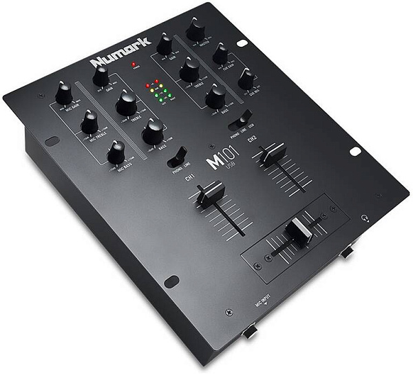 NUMARK M101 USB Black - DJ-микшерный пульт 2х канальный, USB интерфейс.