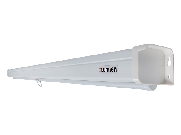 [LMP-100112] Настенный экран Lumien [Master Picture] 229х305 см (раб.область 221х297 см) (146") Matte White FiberGlass (белый корпус) черн. кайма по периметру, возможность потолочн./настенного крепления 4:3