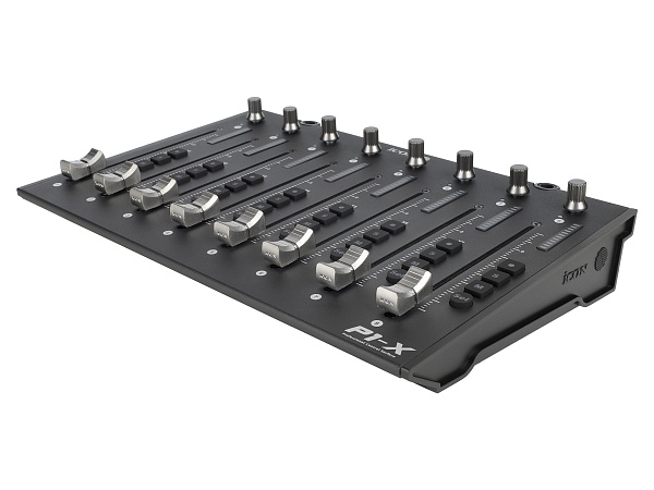 MIDI контроллер [110205A2023] Icon [P1-X] USB MIDI DAW контроллер, модуль расширения для P1-M до 16, 32 и 64 каналов, ARM-чип Cortex-M7 500 МГц, 8 сенсорных фейдеров, 8 двухфункциональных энкодеров, LED-индикаторы, кнопки с подсветкой для управления кана