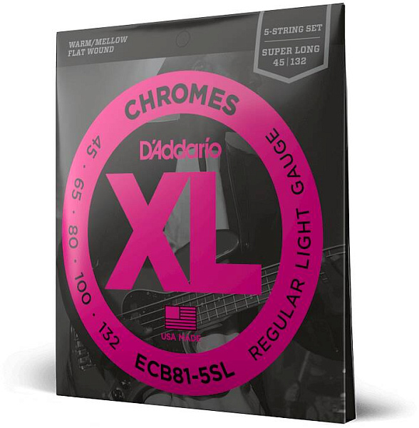 D'ADDARIO ECB 81-5SL - Струны для бас-гитары 5 струнной