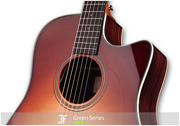 FURCH MC Green SB Dc-SR SPE + Кейс - Гитара электроакустическая шестиструнная
