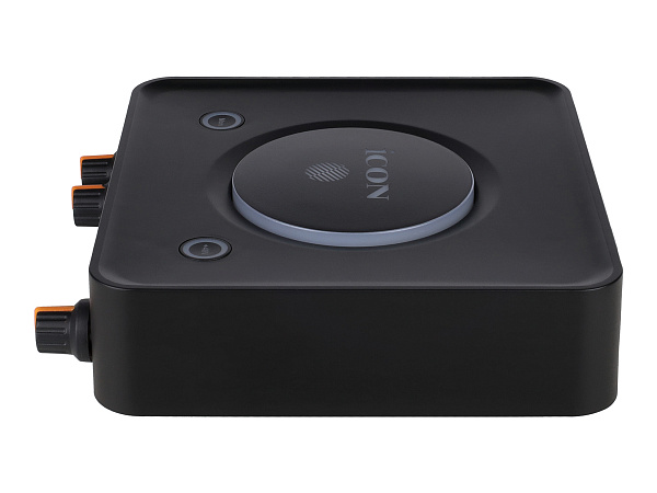 Аудиоинтерфейс USB [110313A2005] Icon [USolo Live] для стримов, АЦП/ЦАП: 24бит/192кГц, 20-20000 Гц, 108 дБ, S/N: -108 дБ, THD+N: -91 дБ, Combo XLR/TRS микр.вход / 2x1/4" TS лин. выхода, 1/4" TRS выход для наушников, USB-C