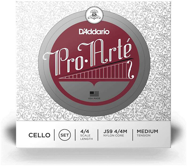 D'ADDARIO J59 4/4M - Струны для виолончели