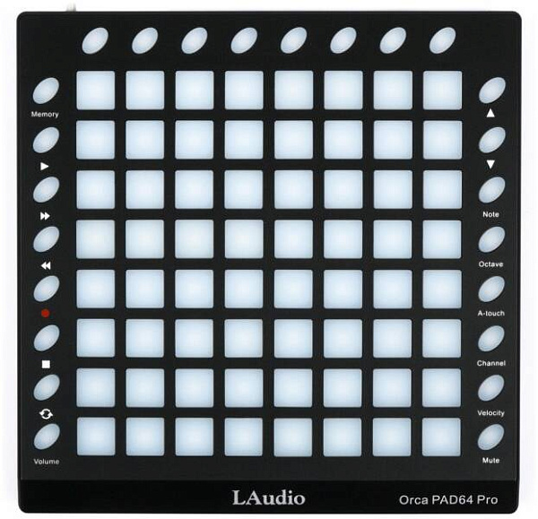 LAUDIO Orca-Pad64 MIDI пэд-контроллер, 64 пэда, LAudio
