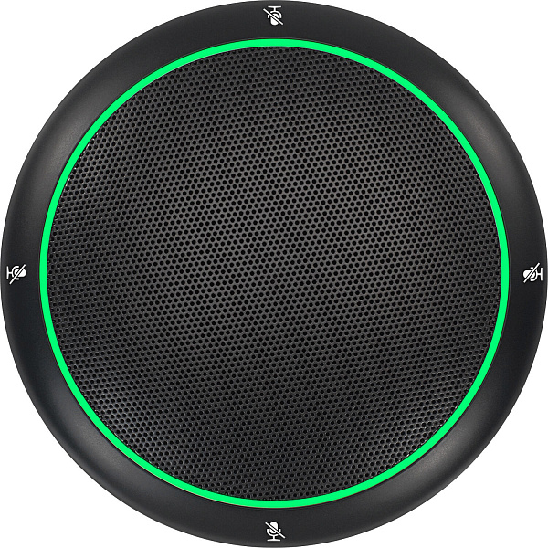 Настольный микрофонный массив SHURE [MXA310B] Microflex Advance, 6 изменяемых диаграмм направленности, 4 зоны Steerable Coverage, 5 выходов Dante, питание по PoE, цвет чёрный