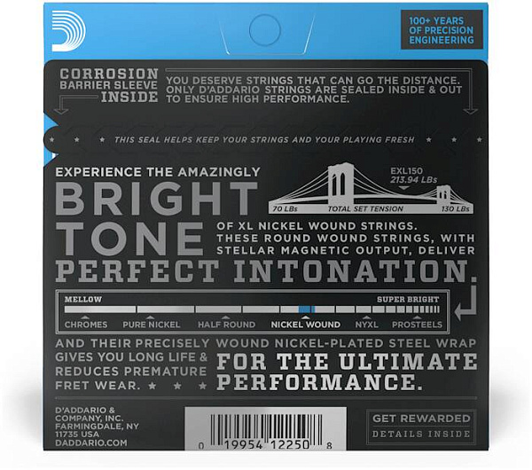 D'ADDARIO EXL150 - Струны для электрогитары