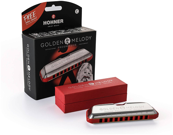 HOHNER Golden Melody C-major - Губная гармоника диатоническая