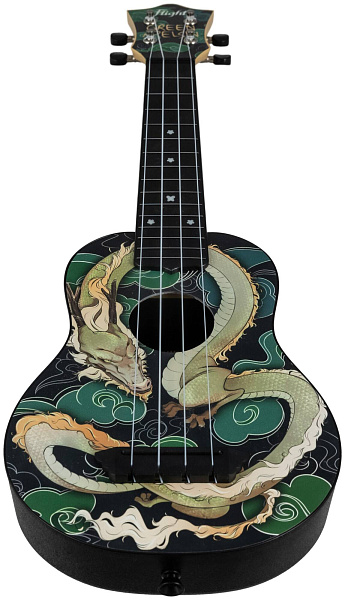 FLIGHT TUS JADE DRAGON / Green Apelsin - Укулеле сопрано