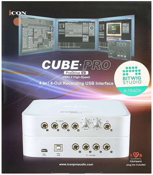 ICON Cube Pro - Аудиоинтерфейс