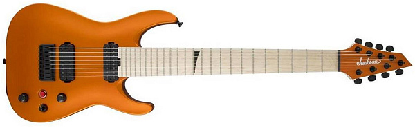 JACKSON Pro DKA8M Satin Orange Blaze - Электрогитара