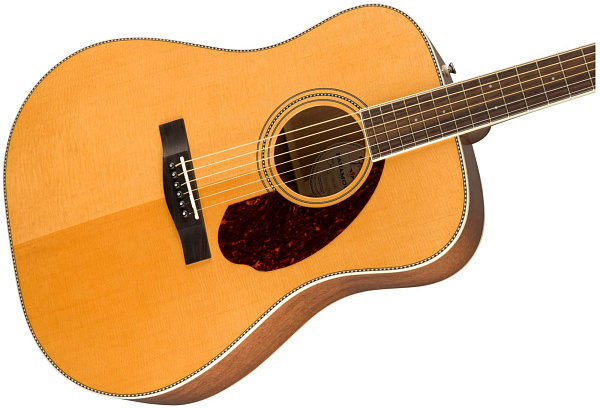 FENDER PM-1E Dread Std Nat w/case OV Акустическая гитара с кейсом, цвет...