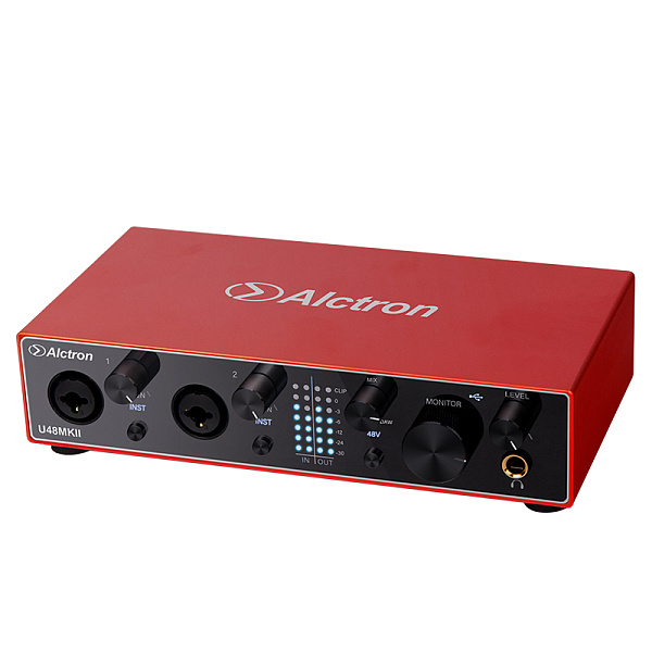 U48MKII Звуковая карта USB, 24 бита/192 кГц, Alctron