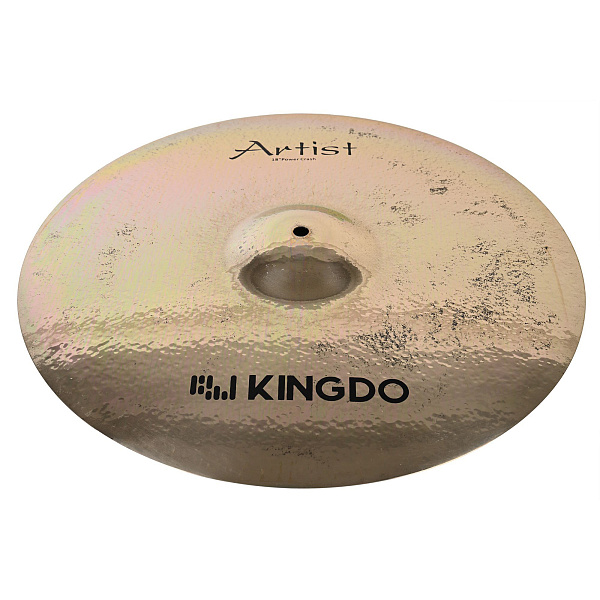 Тарелка крэш 18" [18" ARTIST POWER COPPESMITH CRASH] KINGDO [18" ARTIST POWER COPPESMITH CRASH] сплав B20, ручная работа, поверхность полированная