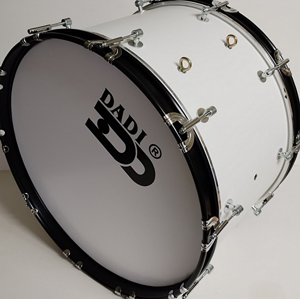 MBB-2812WH Барабан маршевый 28 х 12", белый, Мастерская Бехтеревых
