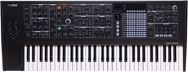 ARTURIA PolyBrute Noir - синтезатор, 61 клавиша, 6 голосная полифония,...