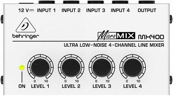 BEHRINGER MX400 MicroMIX - Микшерный пульт