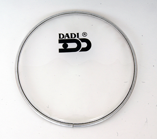 DHT08 Пластик для барабанов 8", прозрачный DADI