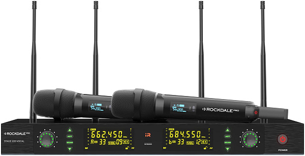 ROCKDALE PRO Stage 220 BK Vocal - Радиосистема