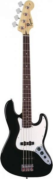 FENDER AFFINITY JAZZ BASS RW BLACK - Бас-гитара