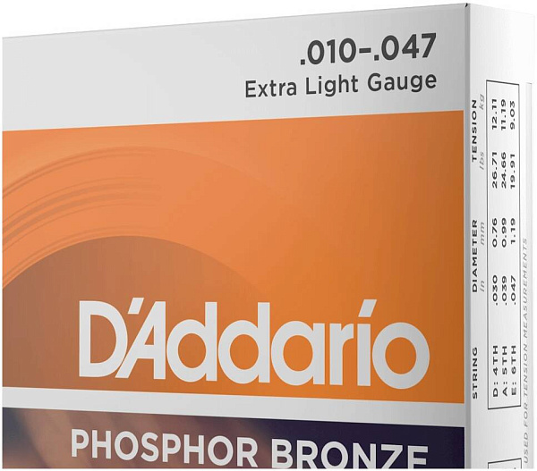 D'ADDARIO EJ15-3D - Струны для акустической гитары
