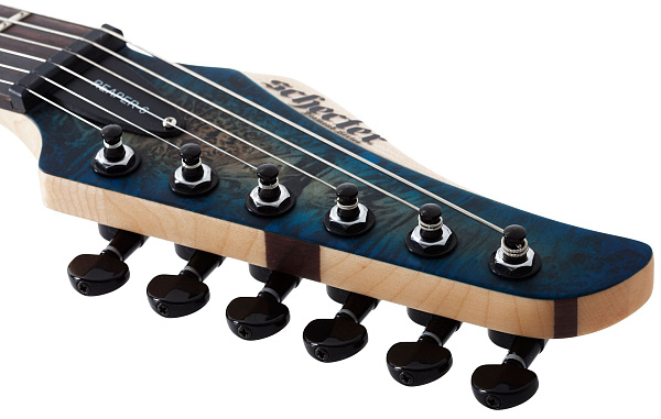 Электрогитара SCHECTER [REAPER-6 SKYB] электрогитара 6-струнная, корпус: болотный ясень, топ: кап, гриф: клен, накладка: черное дерево, 24 лада, цвет: Sky Burst (SKYB)