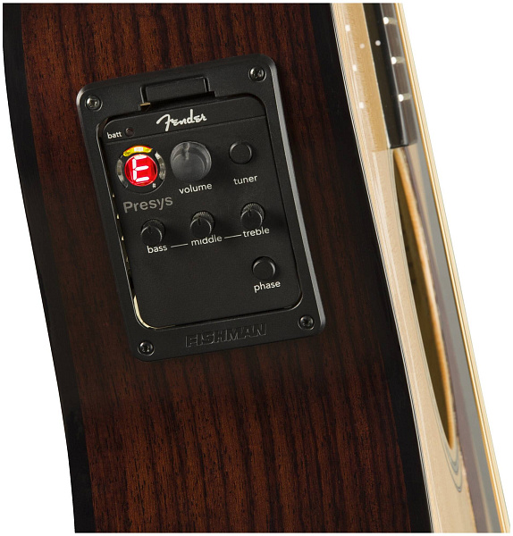 FENDER CC-140SCE Natural + Кейс - Гитара электроакустическая
