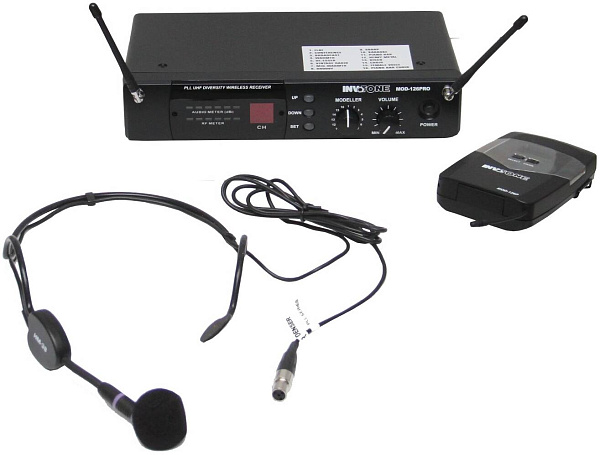 INVOTONE MOD-126HS - двухантенная головная радиосистема с DSP, UHF710-726...