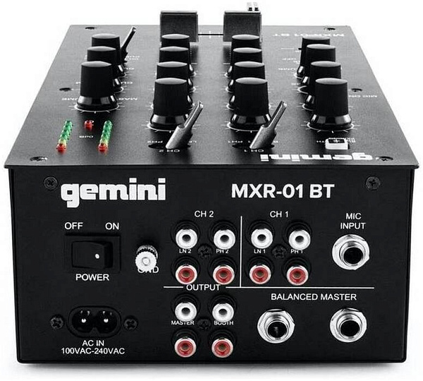 GEMINI MXR-01BT - DJ-Микшер