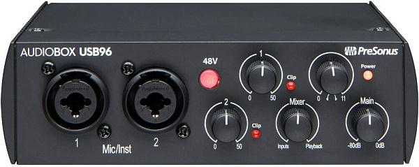 PRESONUS AudioBox 96 25th Anniversary Edition - аудиоинтерфейс USB 24бит/96кГц.