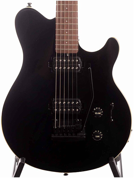 STERLING Axis Black with White - Электрогитара