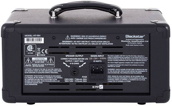 BLACKSTAR HT-1RH - Усилитель "голова"