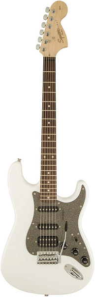 FENDER SQUIER AFFINITY STRATOCASTER HSS LRL OLYMPIC WHITE электрогитара,...