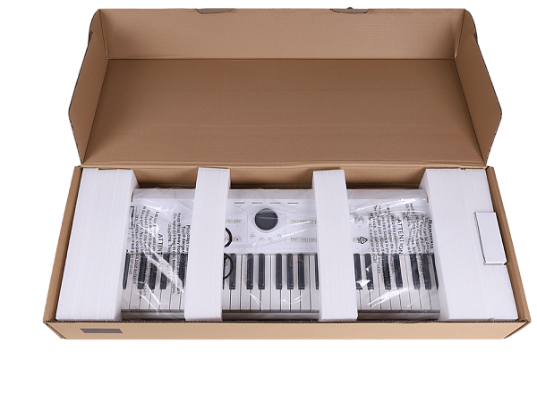 Сценическая клавиатура Arturia [Astrolab White] 61 клавиша, полувзвешенная механика, 10 звуковых движков, вокодер, 10 кнопок пресетов , 4 макрорегулятора, MIDI-вход, USB-C и USB-A; аудио Bluetooth; WiFi, цвет белый