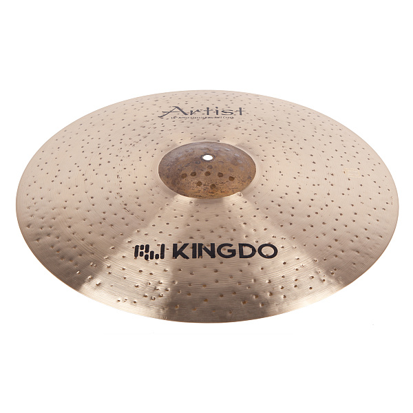 Тарелка крэш 19" [19" CLASSIC RAW BELL CRASH] KINGDO [19" CLASSIC RAW BELL CRASH] сплав B20, ручная работа, поверхность традиционная