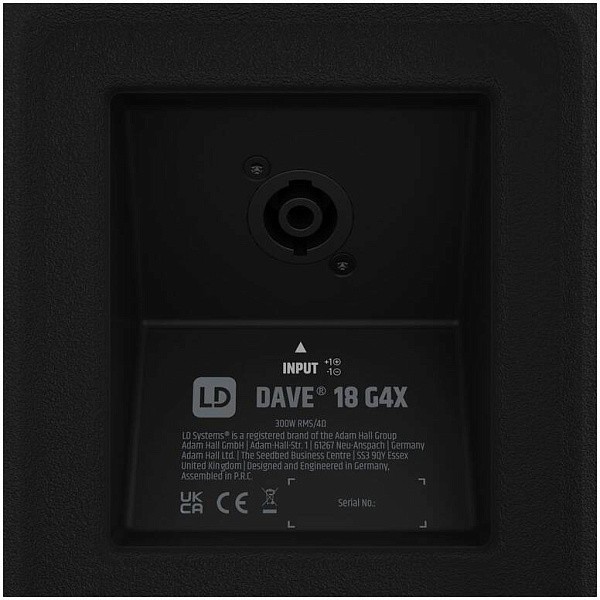 LD SYSTEMS DAVE 18 G4X - Акустический комплект