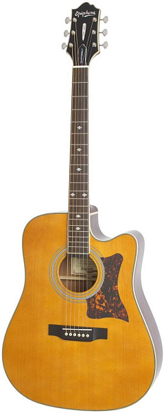 EPIPHONE MASTERBILT DR-500MCE NATURAL - Гитара электроакустическая