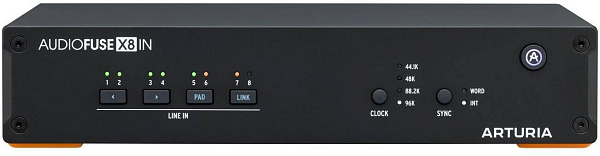 ARTURIA AudioFuse X8 IN - модуль расширения, 8 аналоговых входов, подключение...