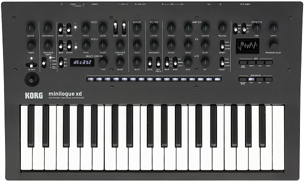 KORG MINILOGUE-XD полифонический аналоговый синтезатор, 37 чувствительных...