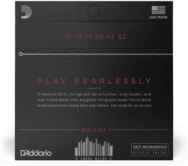 D'ADDARIO NYXL1052 - Струны для электрогитары