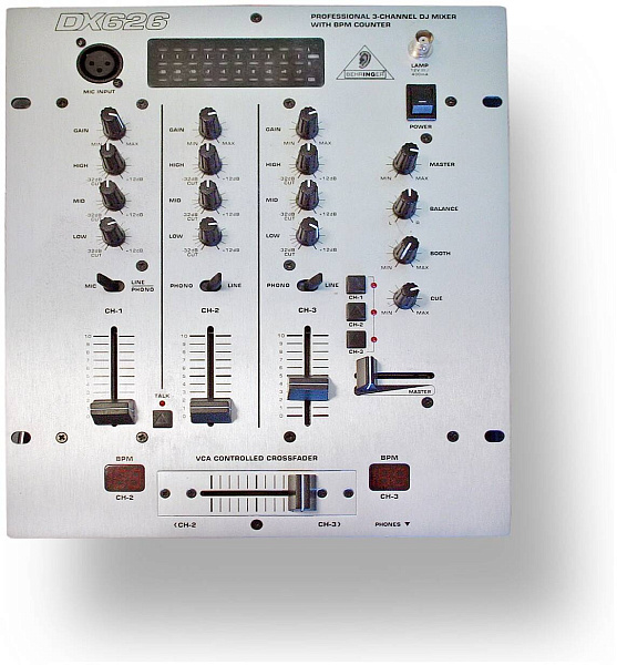 BEHRINGER DX626 - DJ-Микшер
