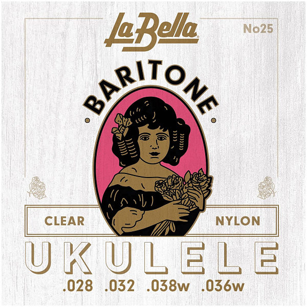 LA BELLA 25 - Струны для укулеле баритон