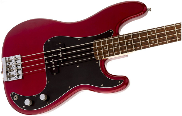 FENDER NATE MENDEL PRECISION BASS RW CANDY APPLE RED - Бас-гитара