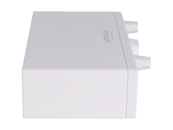 Аудиоинтерфейс USB [800111] Arturia [MiniFuse 1 White] 24бит/192кГц, комбинированный разъем XLR и 6.3 мм для записи инструментов и вокала с фантомным питанием 48 В, выходы на монитор (L/R Jack), выход для наушников