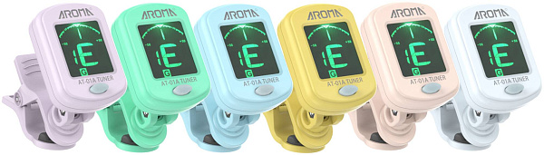 AROMA AT-01A white - Тюнер хроматический