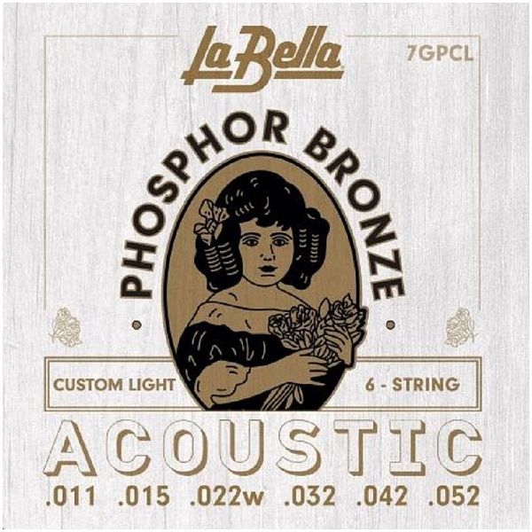 LA BELLA 7 GPCL - Струны для акустической гитары