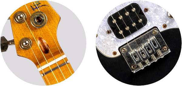 FLIGHT Pathfinder Tenor BK Relic - Электроукулеле тенор