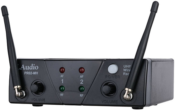 LAUDIO PRO2-MH Двухканальная радиосистема с ручным передатчиком и головным...