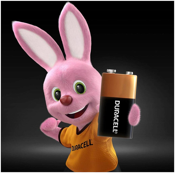 DURACELL 6LR61/6LF22 уп 1 шт - Батарейка тип 9V ("крона")